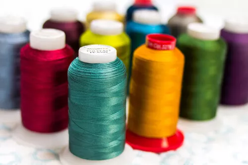 Available with a grand total of 210 rich solid colours, use Polyfast™ polyester thread for thread painting or quilting.