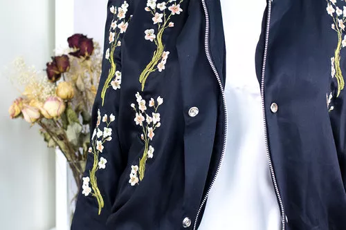 Personalize your wardrobe with gorgeous embroidery designs using soft and supple Splendor™ thread.