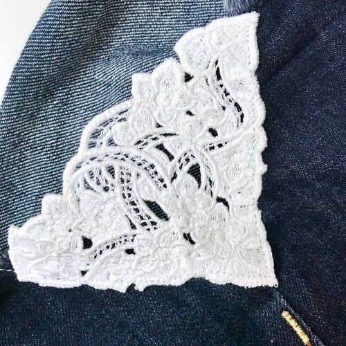 Delicate and clean lace designs are possible with Konfetti™.