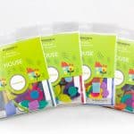 A close-up of Sue Spargo Eleganza pre-cut wool kits.