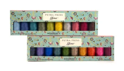 A close up of Petra Prins 60 wt Efina cotton packs.