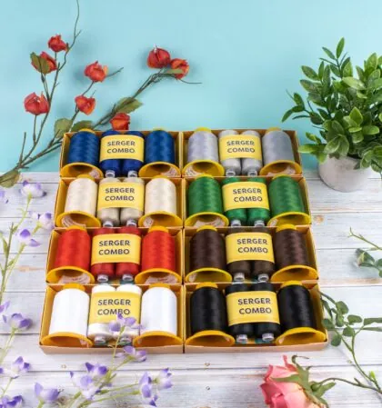 A close-up of Serger Combo Pack.