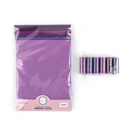 Wool Applique Bundle - Violet