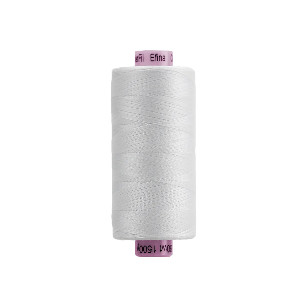 EF100 White (1500yd) WonderFil Specialty Threads USA