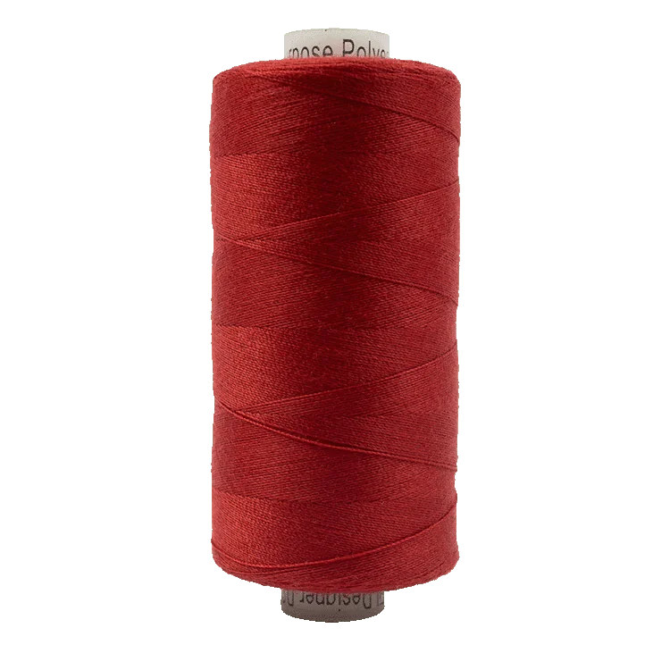 DS176 - Designer 40wt Polyester Thread Crimson Red