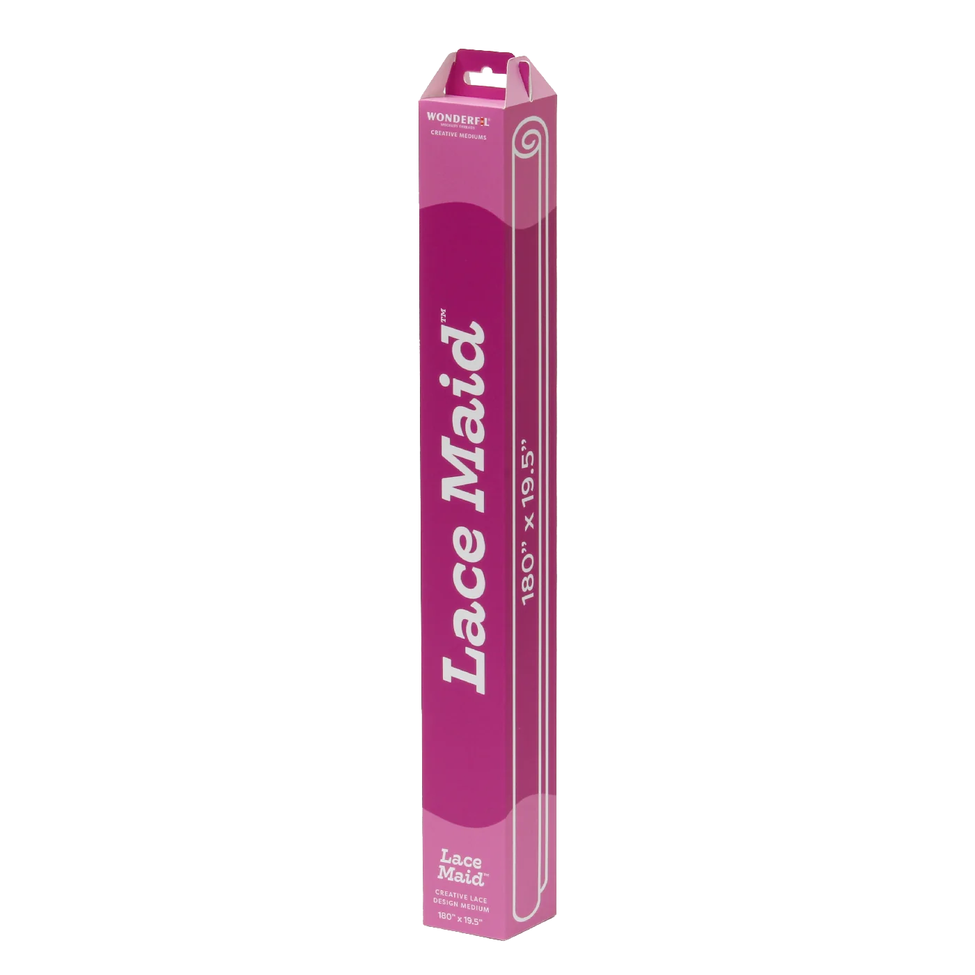 A close-up of Lace Maid™, a free standing lace tool by WonderFil.