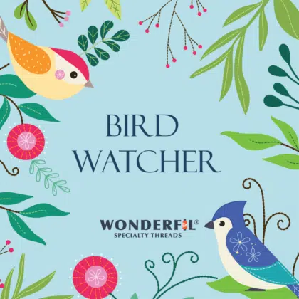 Bird Watcher Block of the Month Patterns (FPP)