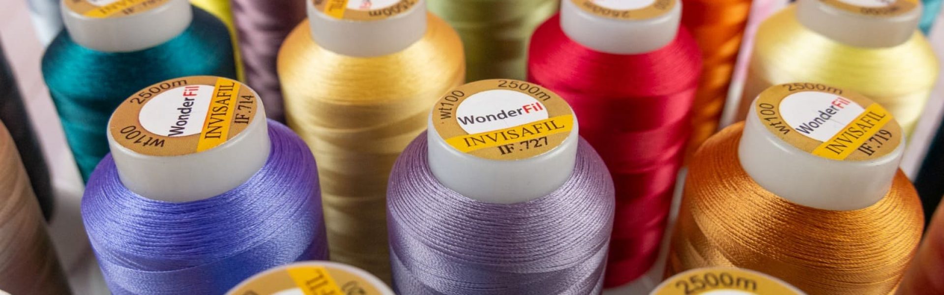 Introducing InvisaFil™ 100wt cottonized polyester thread.